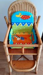 rieten kinderstoel, Kinderen en Baby's, Kinderkamer | Tafels en Stoelen, Ophalen, Gebruikt, Stoel(en)
