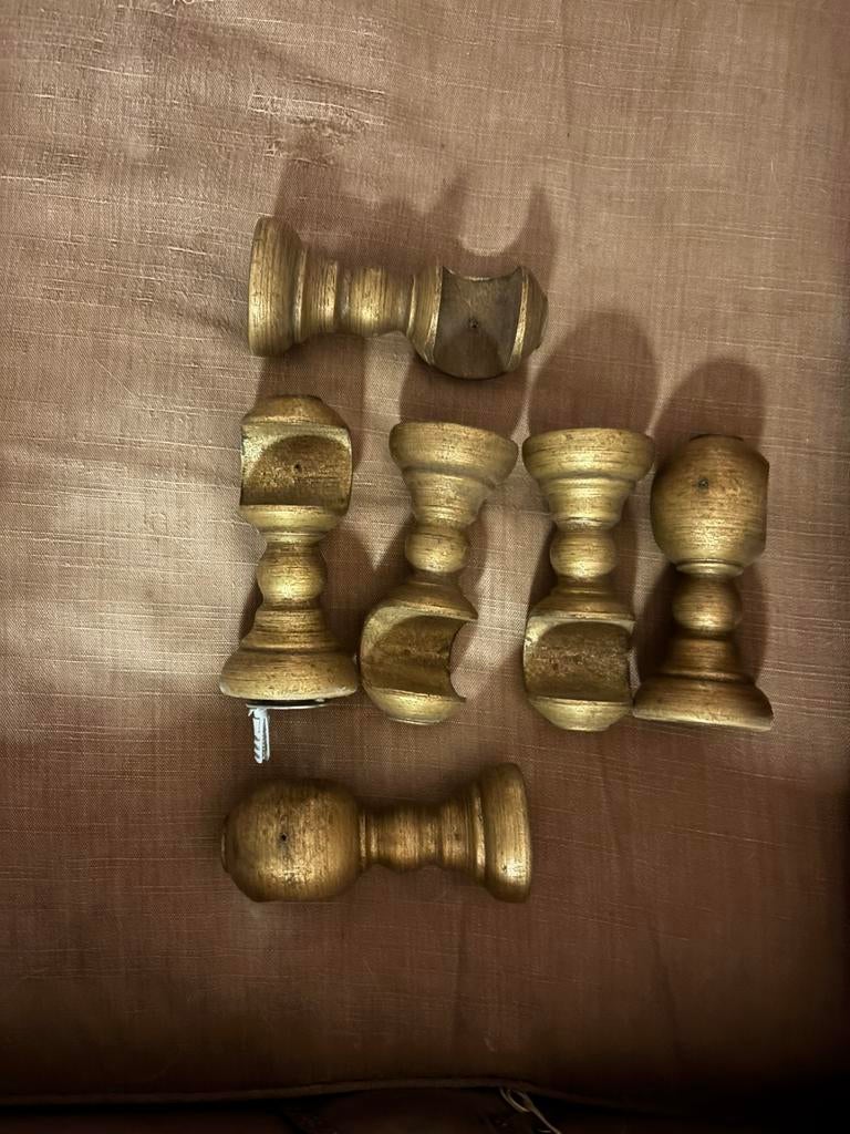 Klassieke gordijnroedesteunen Laura Ashley, Ophalen of Verzenden