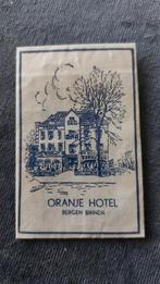 Bergen Binnen, Oranje Hotel, Verzenden, Nederland