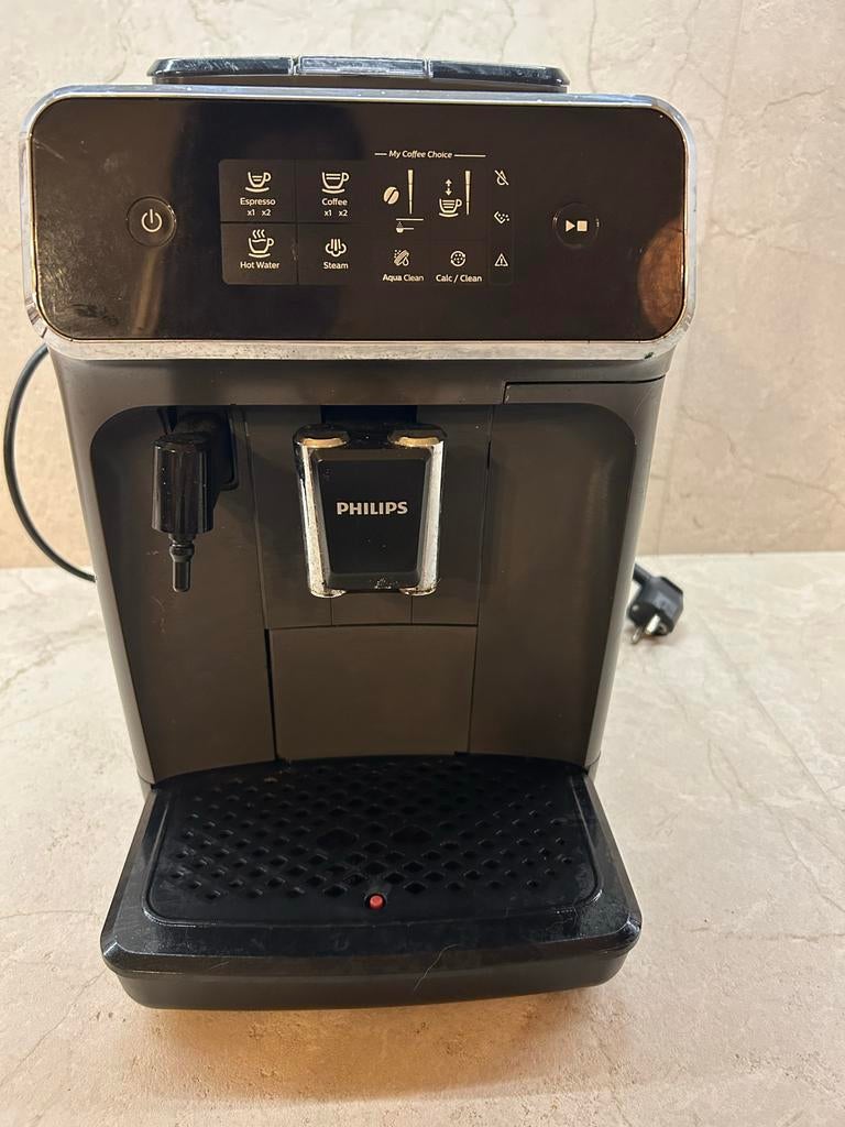 Philips Volautomatische Bonen Koffiemachine - Zwart, Ophalen, Espresso apparaat, Koffiebonen, Zo goed als nieuw