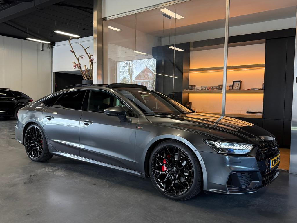 Audi A7 SPORTBACK 45 2.0 Quattro TFSI S Line 265PK Panorama, Gebruikt, Euro 6, 4 cilinders, 4 stoelen