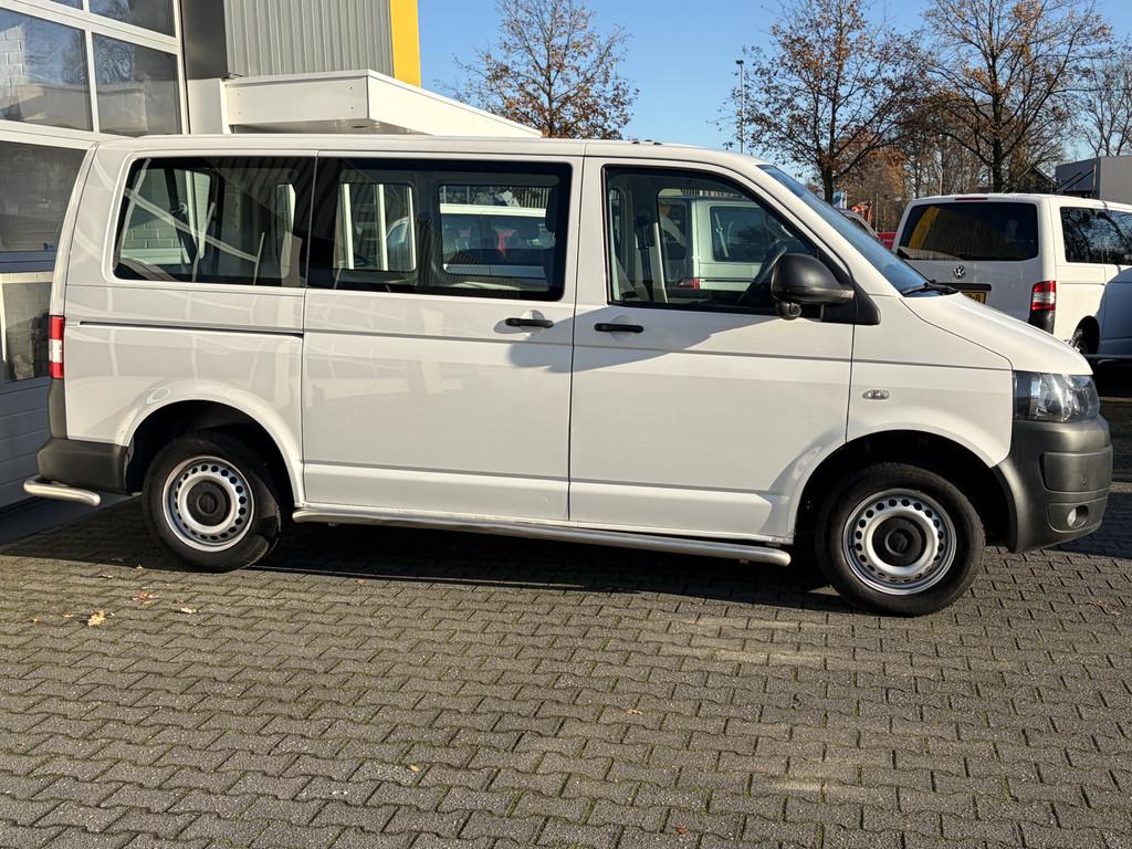 Volkswagen Transporter Kombi 2.0 TDI DSG Automaat L1H1 BTW e, Euro 5, Stof, Gebruikt, Zwart