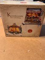 Typisch Hollands schaatsen en sleeën met licht. Met doos., Diversen, Kerst, Ophalen of Verzenden, Zo goed als nieuw