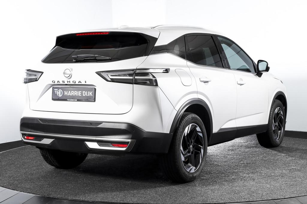 Nissan QASHQAI 1.3 MHEV 158 PK Xtronic N-Connecta - Automaat, 12 maanden, Euro 6, 4 cilinders, Wit
