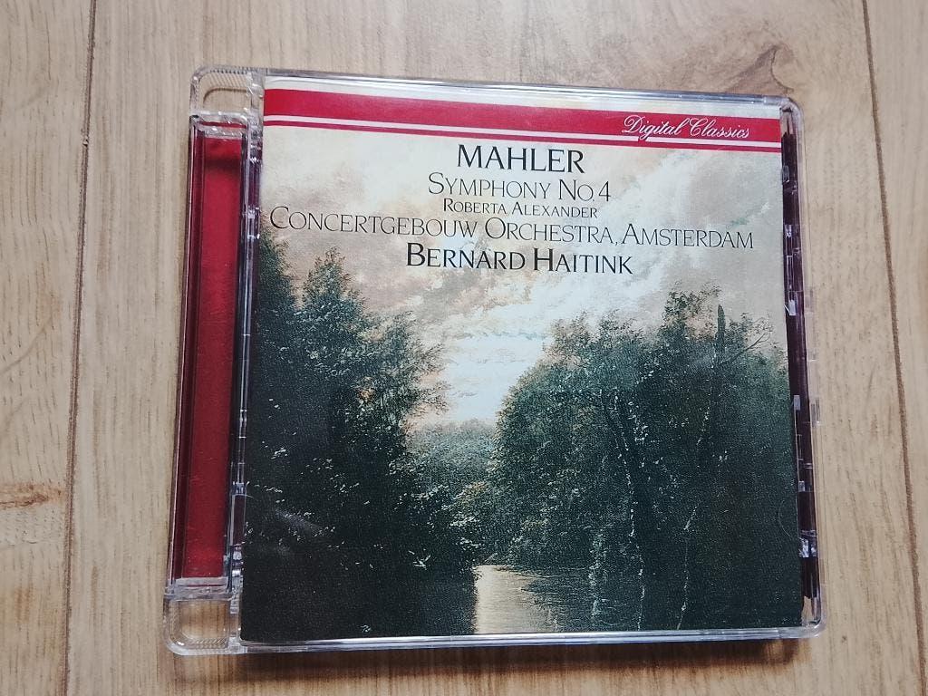 Mahler Symphony 4 Haitink RCO Roberta Alexander Philips, Cd's en Dvd's, Ophalen of Verzenden, Modernisme tot heden, Zo goed als nieuw