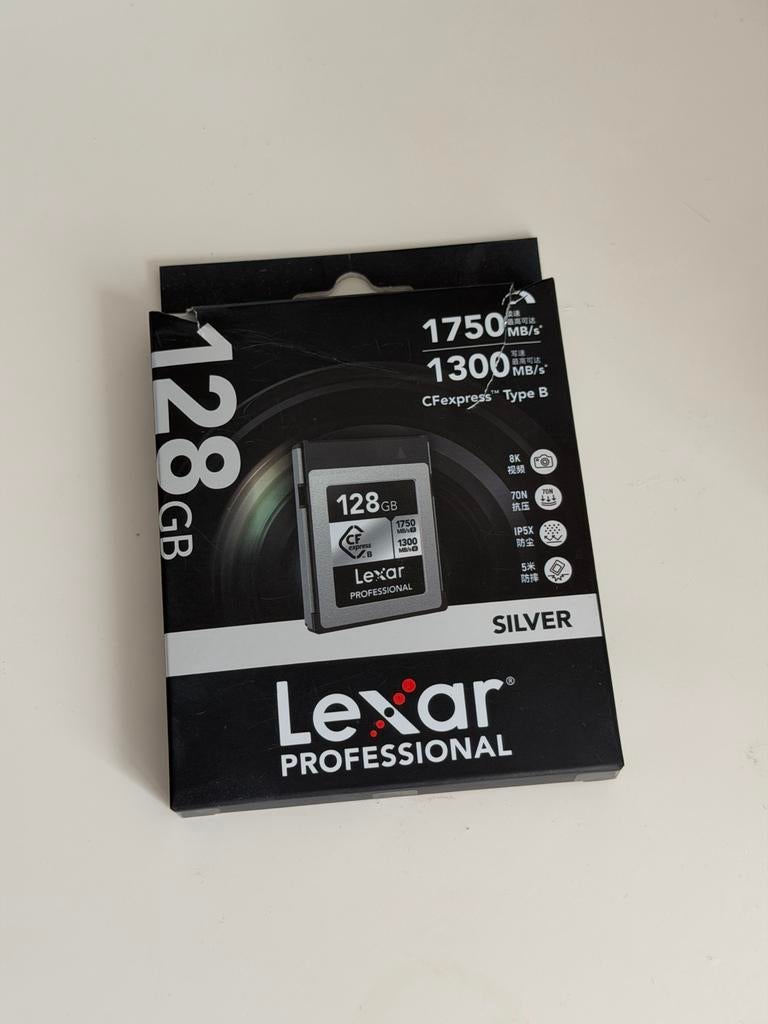 Lexar Professional CFexpress Type B 128GB Geheugenkaart, Overige typen, Nieuw, Ophalen of Verzenden, Fotocamera