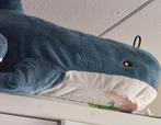 LEVENSGROTE blauwe haai knuffel, gebaseerd op de Blahaj, Ophalen, Zo goed als nieuw, Overige typen