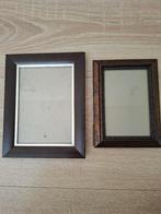2 houten fotolijstjes, Minder dan 50 cm, Gebruikt, Ophalen of Verzenden, Minder dan 50 cm