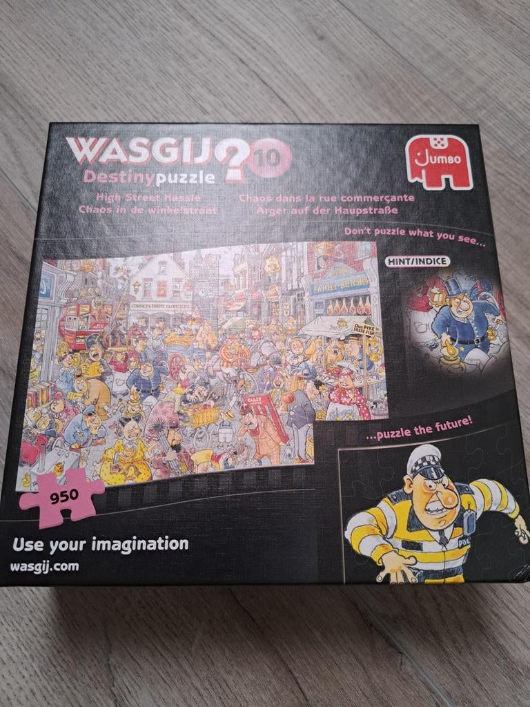 Wasgij Destiny 10: Chaos in de winkelstraat (950 stukjes), Ophalen, Meer dan 50 stukjes, Zo goed als nieuw, 6 jaar of ouder