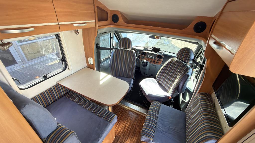 Enkele bedden 2x airco De Hymer Van 562 Uit 2008|107dkm, Ringverwarming, Ford, Bedrijf, Tot en met 3