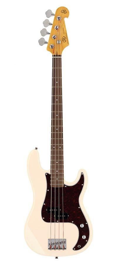 SPB62-VWH SX Retro Series 62 P-style basgitaar Wit, ., Nieuw, ., .