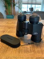 Pentax/ricoh 8x40 wp verrekijker, Zo goed als nieuw, 8 tot 12x, Met hoes of tas, Porro (met knik)