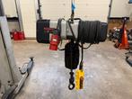 Elektrische kettingtakel Delta 500kg - 10m hijshoogte, Ophalen, Gebruikt, Elektrisch