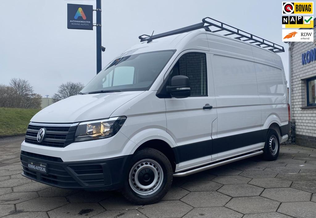 Volkswagen Crafter 35 2.0 TDI L3H3 Comfortline, Cam, Cruise,, Auto's, Bestelauto's, Voorwielaandrijving, Stof, Gebruikt, 4 cilinders