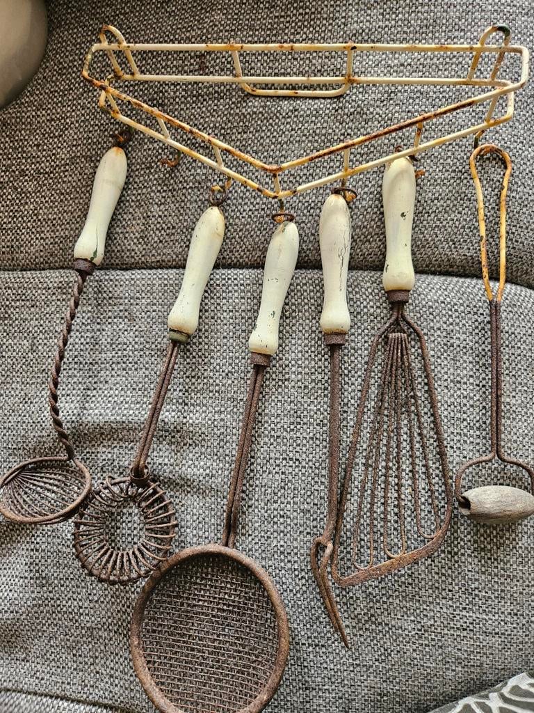 Keukengerei rek Tomado 7 delig lepelrek, Antiek en Kunst, Ophalen of Verzenden
