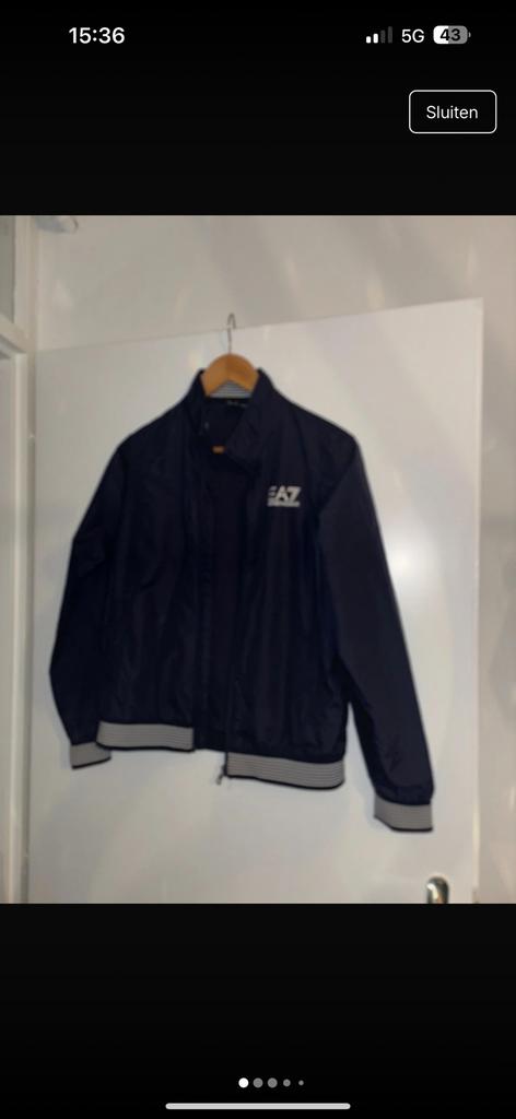 Armani jasje, Ophalen of Verzenden, Zo goed als nieuw, Overige maten, Zwart