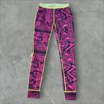 Kari Traa Pink Patterned Athletic Leggings Size S, Ophalen of Verzenden, Zo goed als nieuw, Meisje, Broek