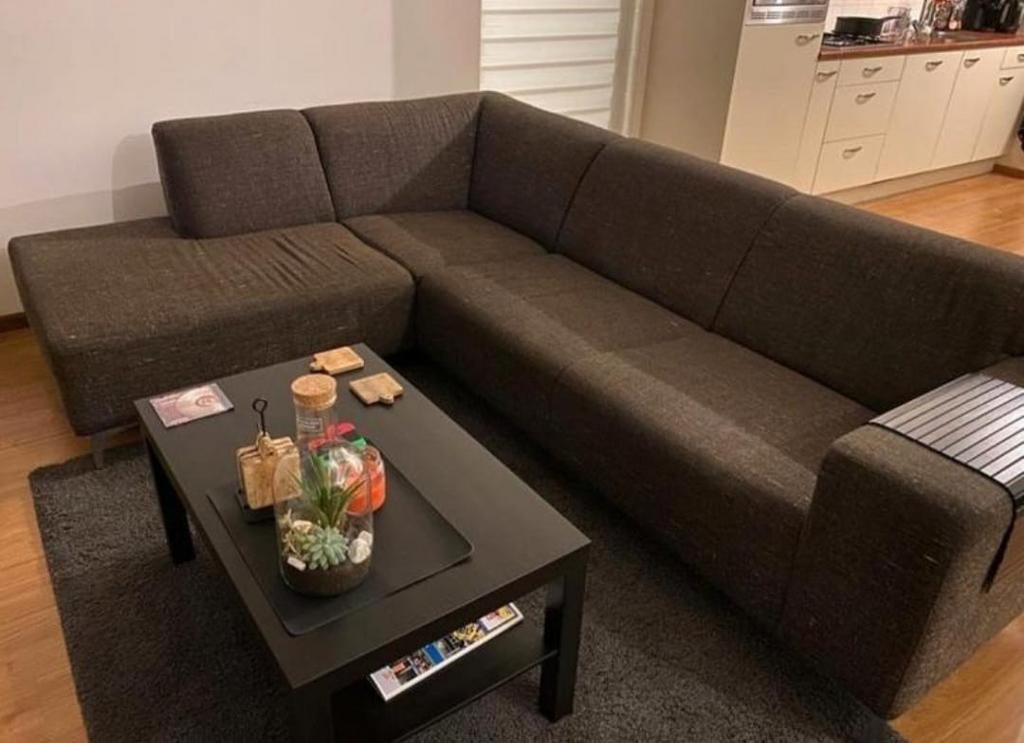 Hoekbank in goede staat (Uden) - 200x270cm, Huis en Inrichting, Banken | Bankstellen, Gebruikt, Hoekbank, Ophalen of Verzenden