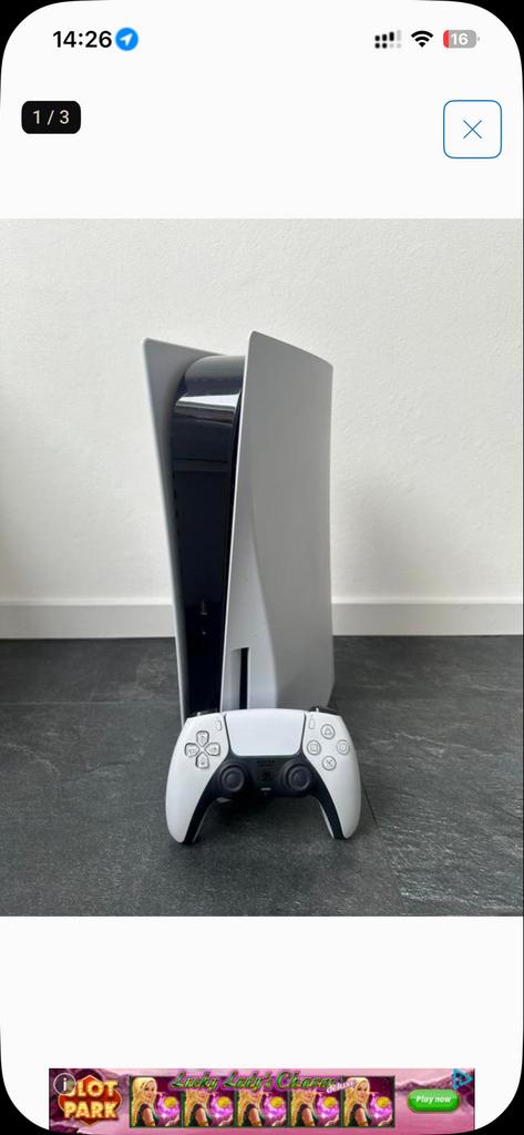 Playstation 5 met 2 controllers, Spelcomputers en Games, Ophalen of Verzenden, Gebruikt