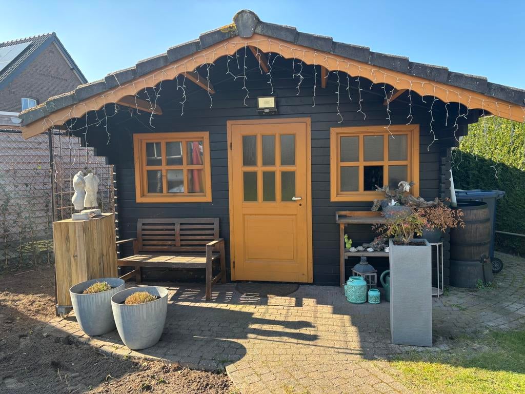 Tuinhuis, Tuin en Terras, Tuinhuis, 250 tot 500 cm, Ophalen of Verzenden, 2 ramen