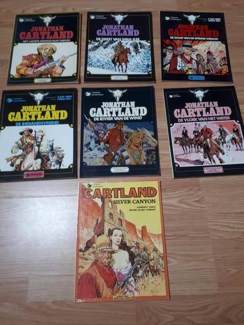 7x Strips Jonathan Cartland, Boeken, Stripboeken, Meerdere stripboeken, Ophalen of Verzenden, Zo goed als nieuw