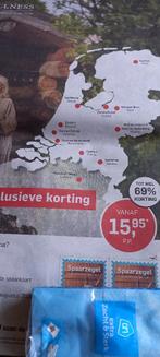 Saunazegels AD krantsparen, Eén persoon, Kortingsbon, Spa of Sauna