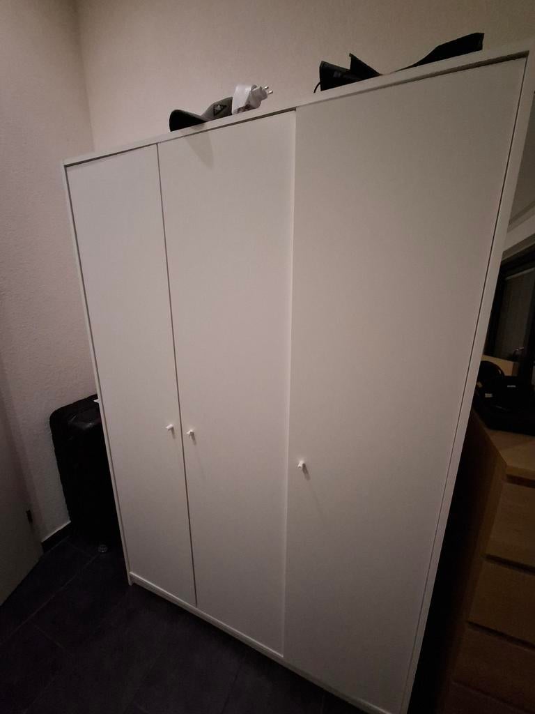 IKEA Kleppstad wardrobe 176x117x55, Ophalen, 100 tot 150 cm, Zo goed als nieuw, 150 tot 200 cm