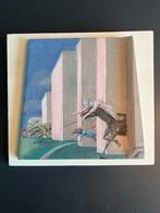 Jan Kuiper schilderij "De Invasie" 1981, Ophalen of Verzenden