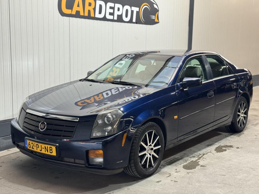 Cadillac CTS 3.2 V6 Leuke Stoere wagen, Auto's, Gebruikt, Blauw, Sedan, 102 €/maand