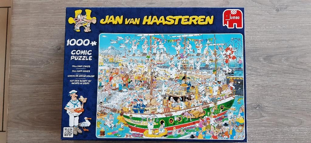 JAN VAN HAASTEREN 1000 STUKJES, Ophalen of Verzenden, 500 t/m 1500 stukjes, Zo goed als nieuw, Legpuzzel