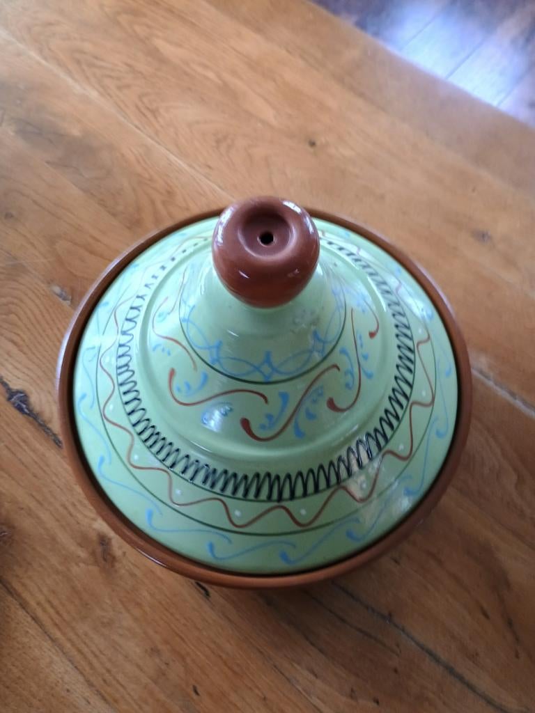Prachtige tajine 27cm, Antiek en Kunst, Antiek | Koper en Brons, Ophalen