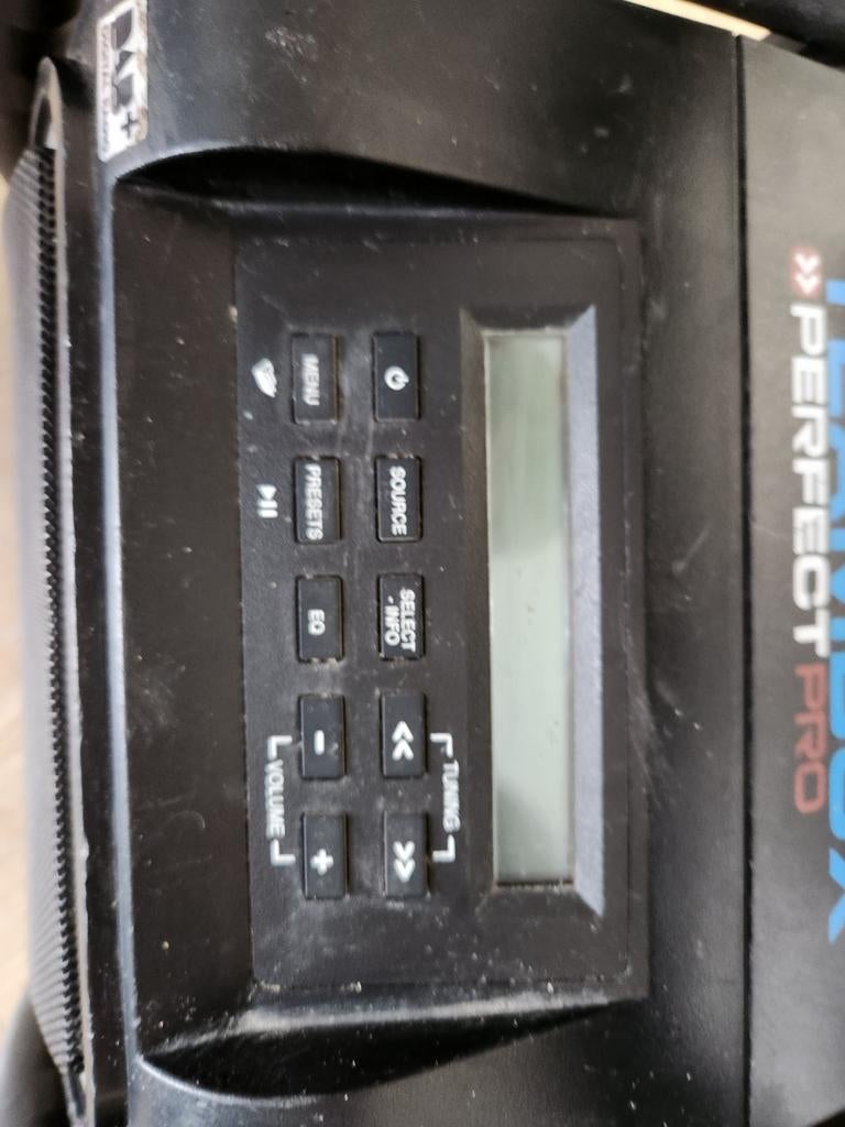 Teambox Perfect Pro Bouwradio DAB+ FM Bluetooth USB, Ophalen, Gebruikt, Bouwradio