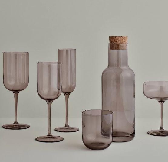 blomus fuum waterkaraf 1liter, design karaf nieuw in doos, Ophalen, Glas of Glazen, Nieuw, Glas
