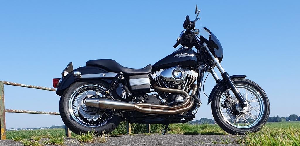 Harley-Davidson Dyna Street Bob 2007 - Stage 2 Clubstyle, Motoren, 2 cilinders, Sportuitlaat, Occasion, Particulier