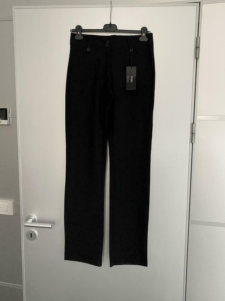 G133 Nieuw: Angels Dolly: mt. 36/38=S/M broek L32 zwart, Kleding | Dames, Zwart, Nieuw, Ophalen of Verzenden, Angels
