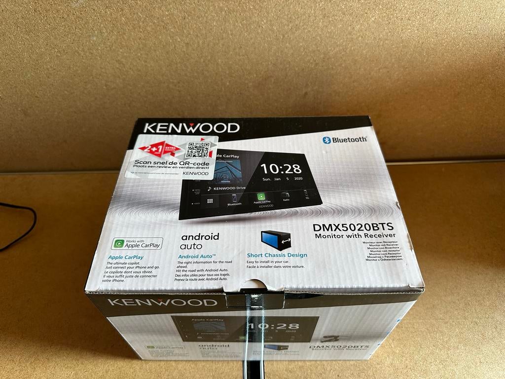 Kenwood DMX5020BTS Autoradio met Apple CarPlay/Android Auto, Auto diversen, Ophalen of Verzenden, Zo goed als nieuw