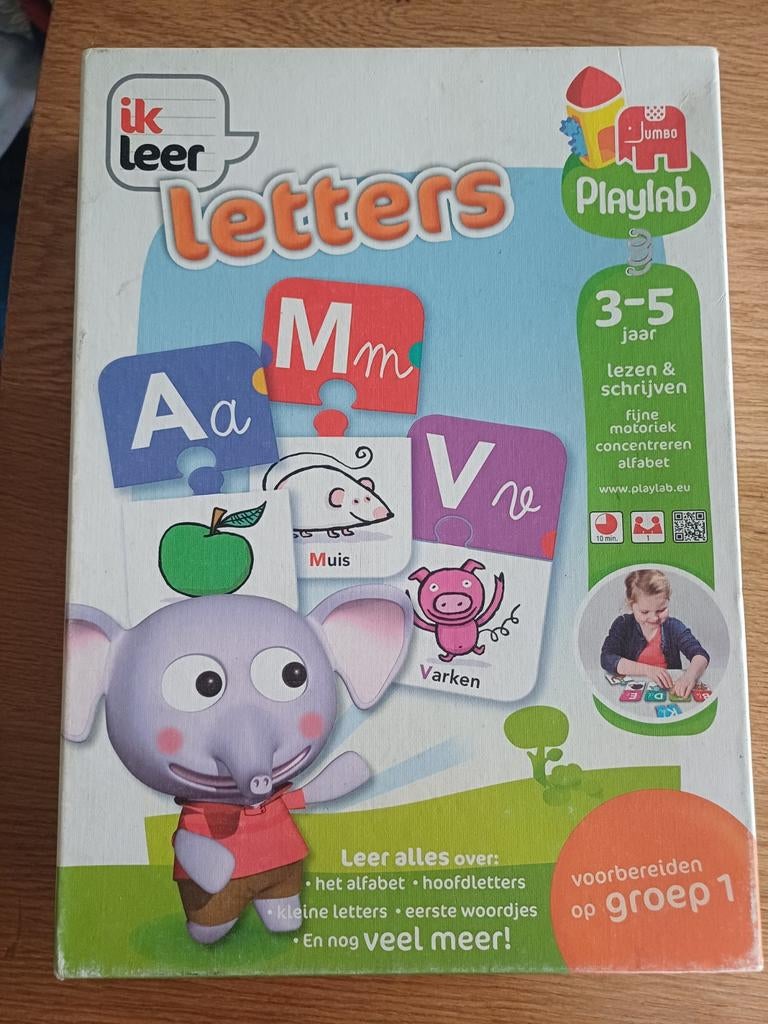Jumbo Ik leer Letters Playlab, Ophalen of Verzenden