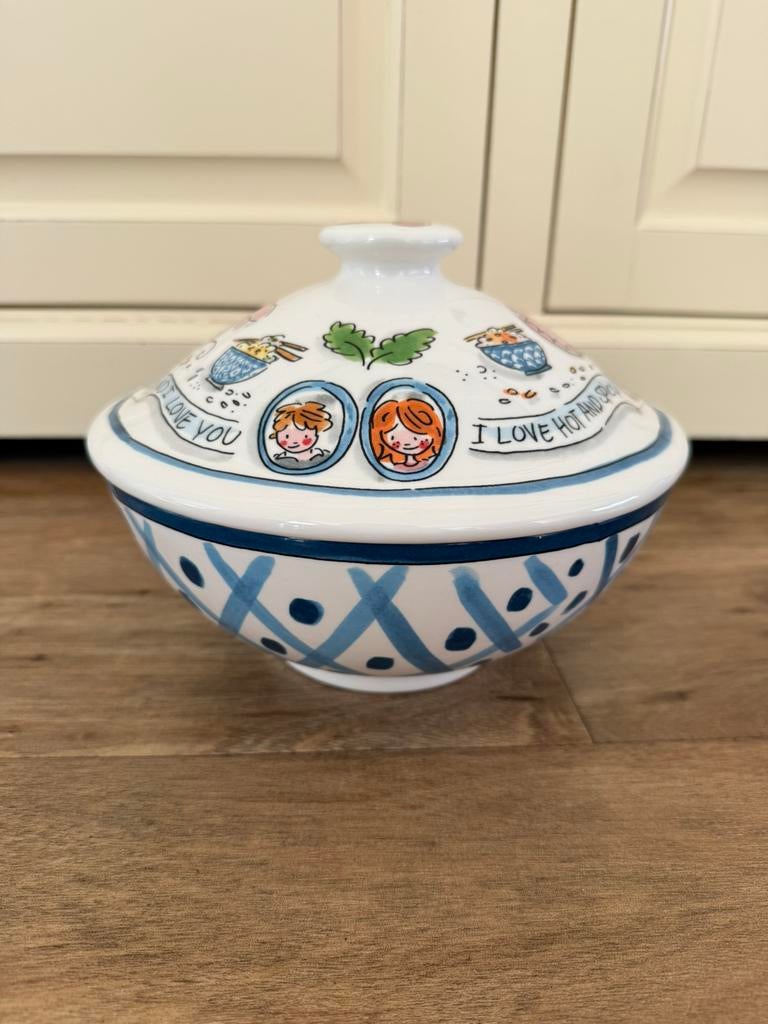 Blond Amsterdam Asian schaal met deksel, Ophalen, Blond Amsterdam, Aardewerk, Schaal of Schalen