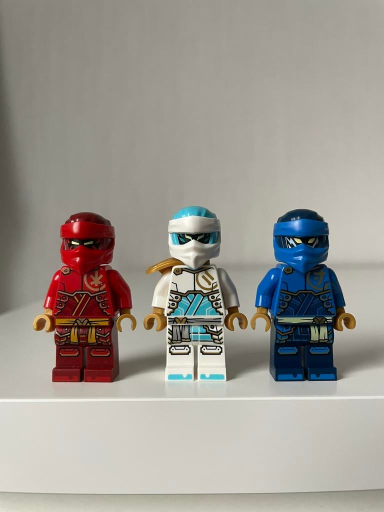 Lego Ninjago Mech Pilot Kai, Zane & Jay, Ophalen, Lego, Zo goed als nieuw, Minifiguur