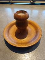 Unieke houten kaarsenstandaard St. Janskerk Gouda, Antiek en Kunst, Ophalen, Koper of Brons