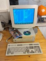 Vintage Pentium 100MHz PC met MS-DOS 6.22 en 14 inch CRT, Ophalen, Vintage computer