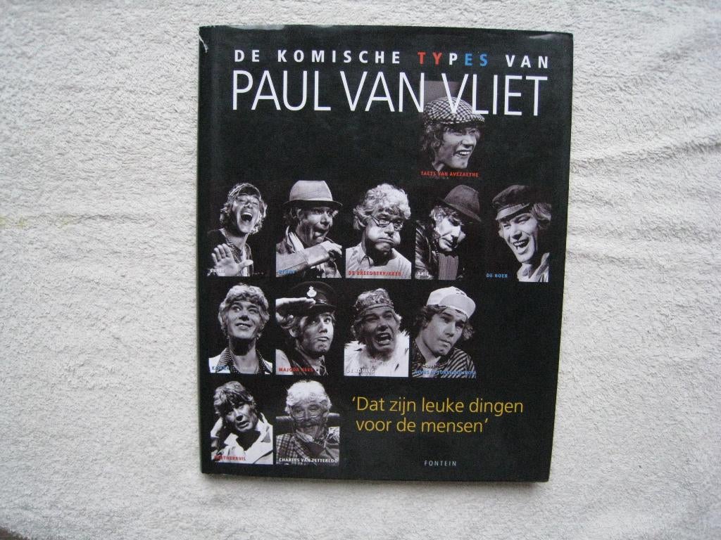 De komische types van Paul van Vliet, Ophalen of Verzenden, Zo goed als nieuw, Paul van Vliet, Cabaret