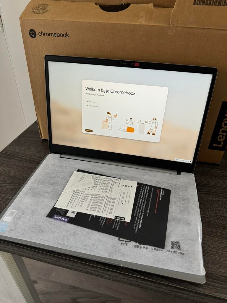 Lenovo Chromebook nieuw, Computers en Software, Chromebooks, Ophalen, Nieuw, 128 GB, 8 GB