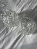A Pair of Mid Century Modern Bubble Glass Globe Shades, Ophalen of Verzenden
