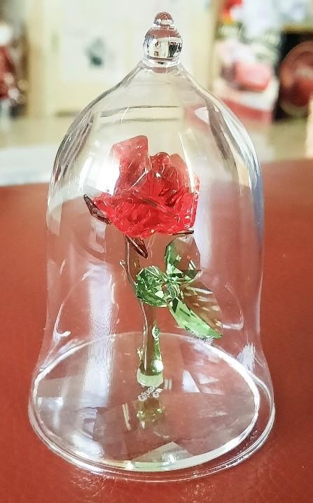 Swarovski betoverde roos Belle Disney, Ophalen of Verzenden