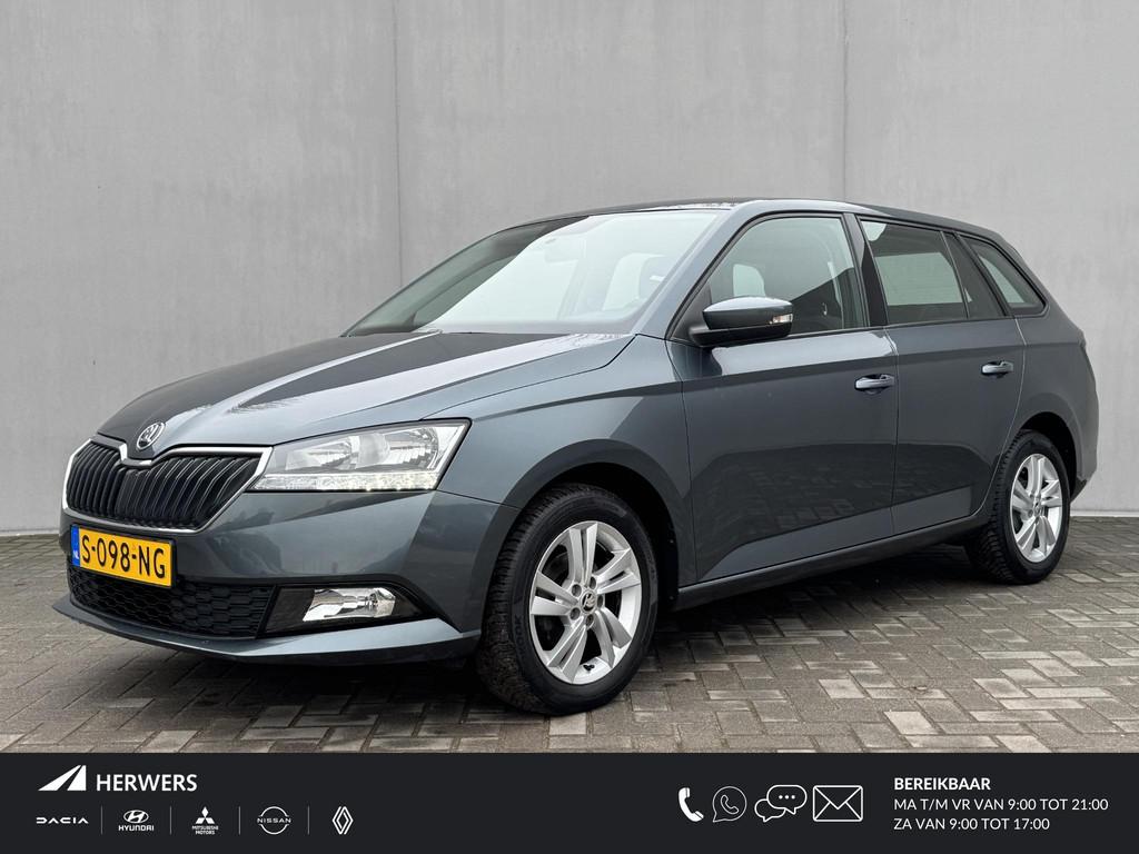 Skoda Fabia Combi 1.0 TSI Ambition / Lichtmetalen Velgen / A, Auto's, Skoda, Voorwielaandrijving, Stof, Euro 6, 95 pk