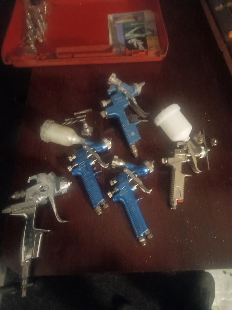 Sata en devillbiss rp jet 3000, mini jet, klc rp 2 x dvills, Ophalen of Verzenden