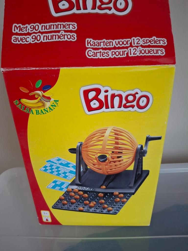 Compleet Bingo spel van Salsa Banana, Vijf spelers of meer, Salsa Banana, Ophalen of Verzenden, Zo goed als nieuw
