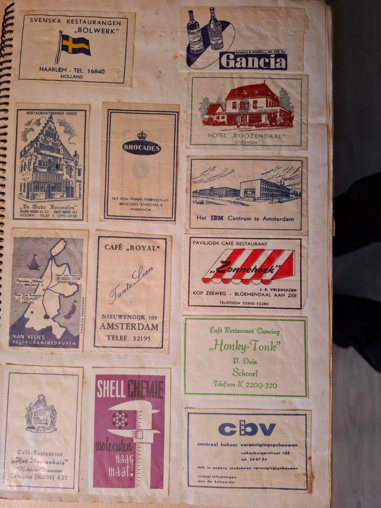 Verzameling suikerzakjes - Diverse Nederlandse locaties, Ophalen of Verzenden
