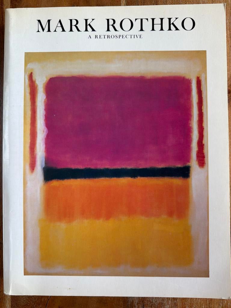 Mark Rothko: A Retrospective - Kunstboek Diane Waldman, Ophalen of Verzenden, Gelezen, Schilder- en Tekenkunst